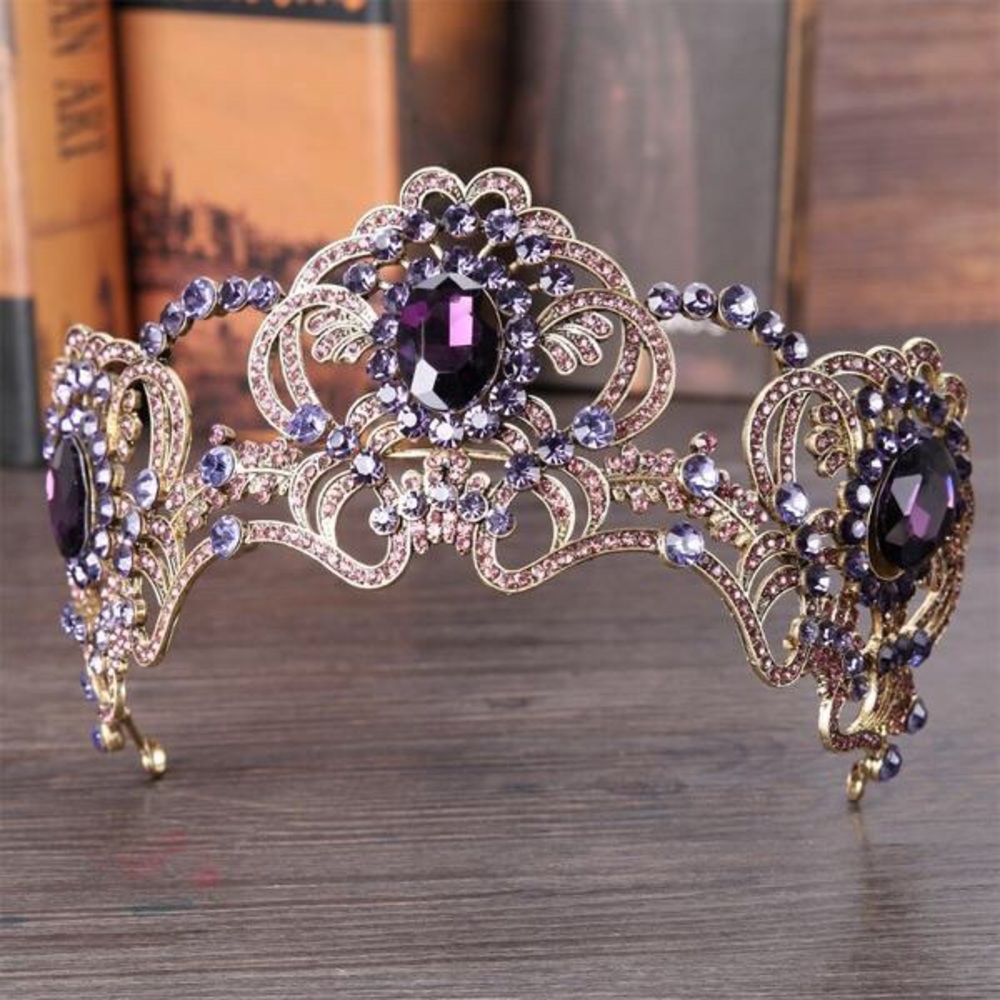 Exquisite French Amethyst Queens Diadem